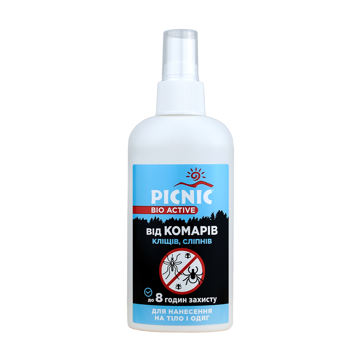 Спрей Picnic® Bio Active від комарів та кліщів, 100 мл